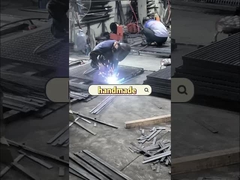 3 mm soldado de acero de piso de cubierta de rejilla durable galvanizado en caliente barra plana