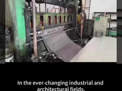 Resistencia al deslizamiento de la hoja de malla de diamante de acero inoxidable Certificación ISO9001