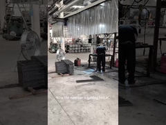 Reja de alambre de gabión de tejido retorcido con recubrimiento de zinc de 220-300 g/m2