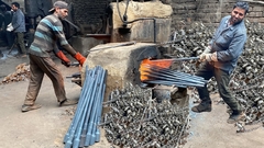 Cómo se fabrican los ejes de camión a partir de chatarra de torno | Reciclaje de metal en piezas de alta resistencia