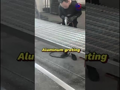 Grates de acero inoxidable de placas de escalones para el sitio de construcción de calzadas