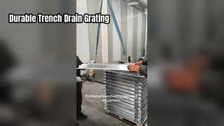 Rejilla de drenaje de zanjas para zanjas de servicio pesado