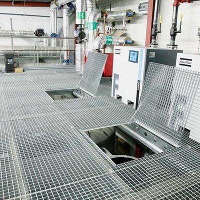 ASTM Heavy Duty Steel Bar Grating Hot Dipped Galvanized Welded Steel Grating for The Working Platform and Walkway