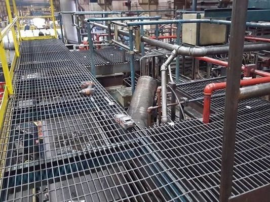 ASTM Heavy Duty Steel Bar Grating Hot Dipped Galvanized Welded Steel Grating for The Working Platform and Walkway