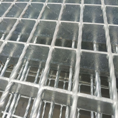 Warehouse hot-dip Galvanized metal grid floor panel steel grating