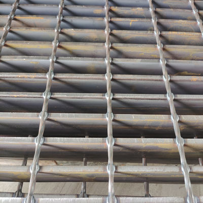 455/30/100 Heavy Duty Steel Bar Grating Shipbuilding Channel Installation Step Plate