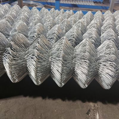 Height 1.2 M Powder Coated Chain Wire Fencing Heavy Duty For Security Decoration
