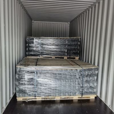 Recinto de malla galvanizado con gancho galvanizado Recinto revestido con PVC Recinto de enlace de cadena galvanizado