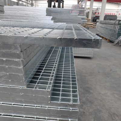 Rejas metálicas antideslizantes de grado industrial para almacén y plataforma