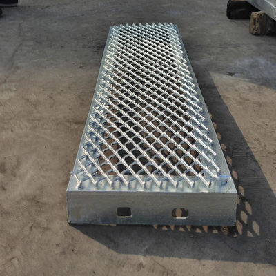 Rejas de barras de aluminio anodizadas para pisos industriales