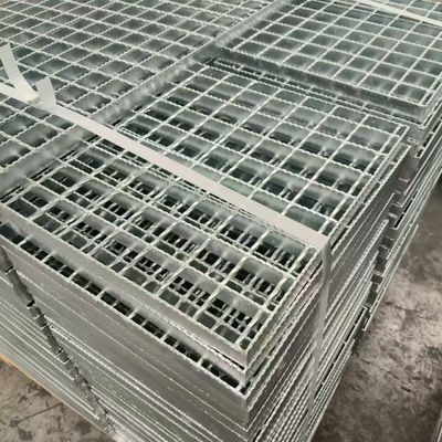 Grilla redonda de acero inoxidable galvanizado de forma cuadrada y capacidad de carga