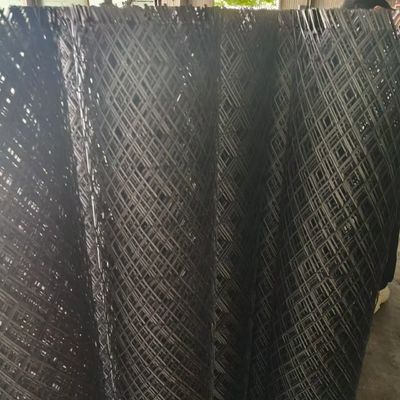 Acero galvanizado de hoja plana de aluminio con malla de alambre metálico expandido con 1,5 mm y tornillos de seguridad