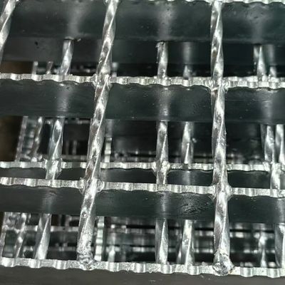 Barras planas de soldadura de acero de 30 mm con rejilla de cubierta