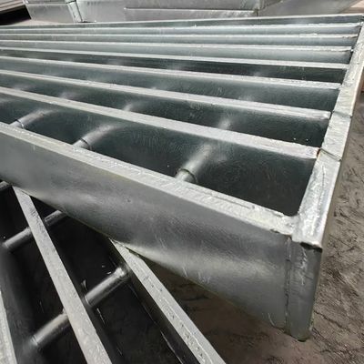 Rejas de acero industrial de 3 mm con barra cruzada antirruda