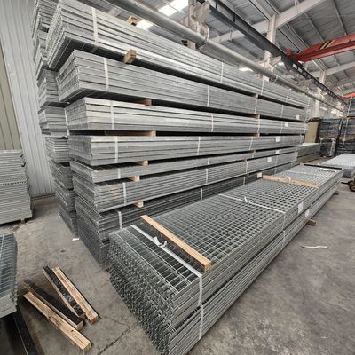 Rejas industriales de acero de 3 mm de barra transversal YB/T4001.1-2007 Superficie de plata galvanizada en caliente