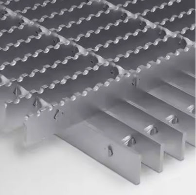 Rejas industriales galvanizadas suaves para pisos estables