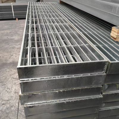 Rejas de barras de acero anti-herrumbre para pisos industriales de 30 mm sin resbalones