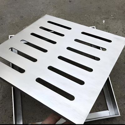 Superficie moderna brillante de 40 mm de altura de aluminio barra de rejilla 900 mm
