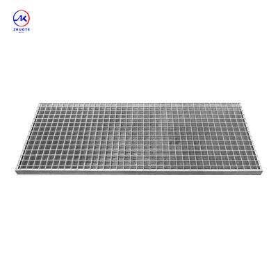 3 mm espesor de barra transversal Rejas de acero industrial desde 1990 Texturas de acero inoxidable para la industria