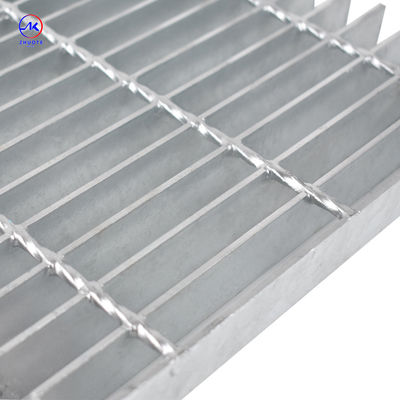 Rejas industriales de acero de 30 mm Barras de rodamiento Espaciado 1000x1000 mm Brillante en la superficie para aplicaciones de trabajo pesado