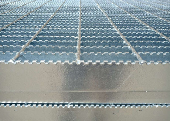 Expanded Serrated Steel Grating , Steel Safety Grating For Ship Plate