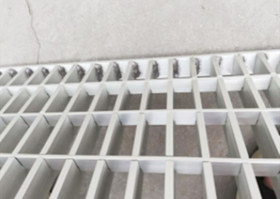Swaged Aluminum Grating With 38mm Height Oxidation For Platform Walkway